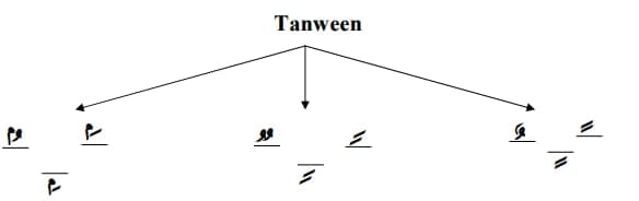 Types of tanween