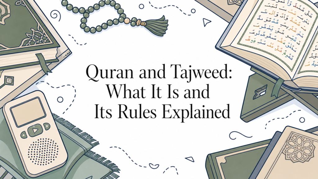 Quran and Tajweed: What It Is and Its Rules Explained
