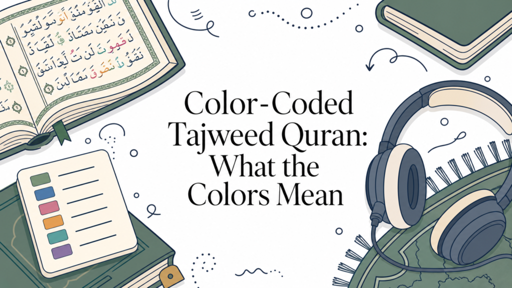 Color-Coded Tajweed Quran: What the Colors Mean