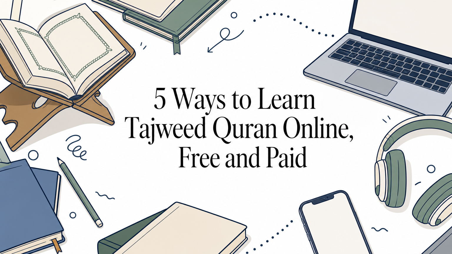5 Ways to Learn Tajweed Quran Online, Free and Paid