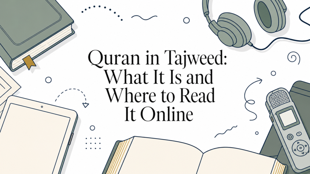 Quran in Tajweed: What It Is and Where to Read It Online